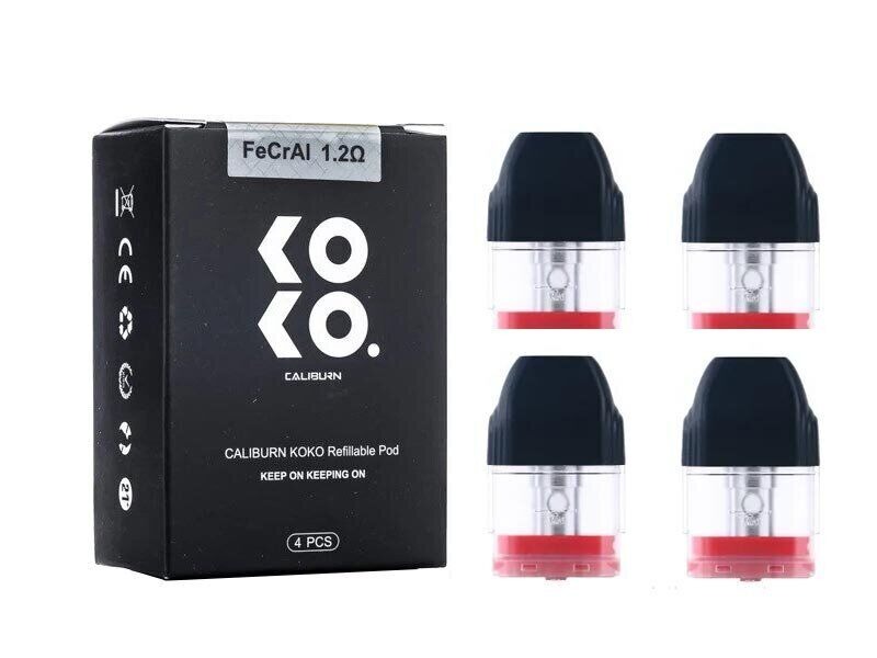 Uwell Caliburn Koko Replacement Pods (FeCrAI 1.2/1.4)  vape india smoke