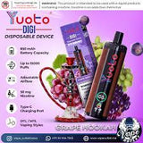 Yuoto Digi 15000 Puffs Disposable |VAPE INDIA SMOKE
