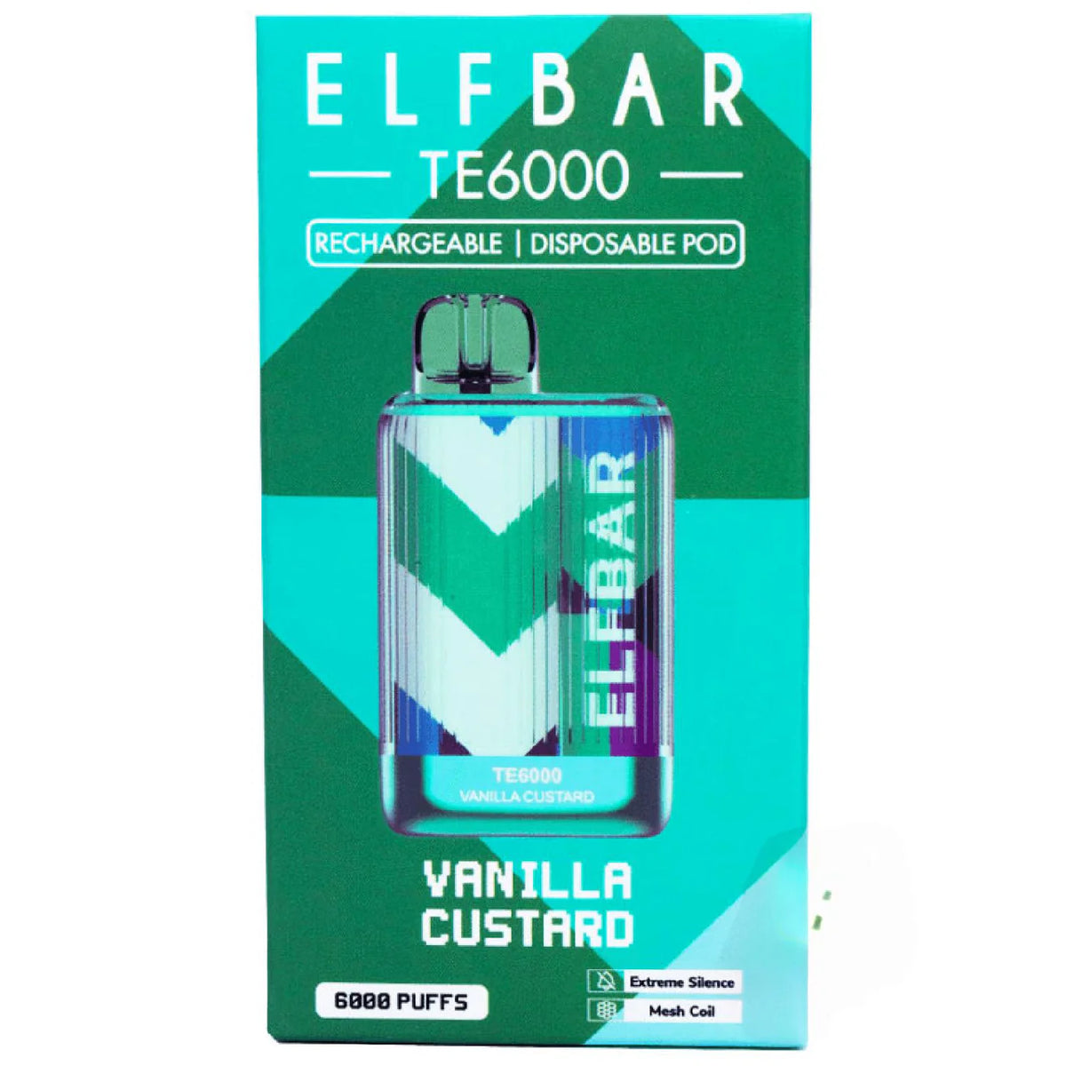 thin disposable vape Vanilla Custard Fifty Bar Disposable Vape main image 1