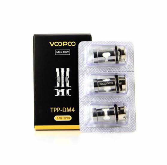 VooPoo TPP-DM4 0.3ohm Replacement Coils  3 Pack  vape india smoke