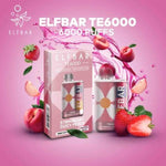 ELFBAR TE6000 Disposable Vape JUICY PEACH