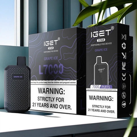 IGET STAR L7000 Disposable Vape | 7000 Puffs Rechargeable India vape india smoke IGET STAR L7000 Disposable Vape | 7000 Puffs Rechargeable India vape india smoke