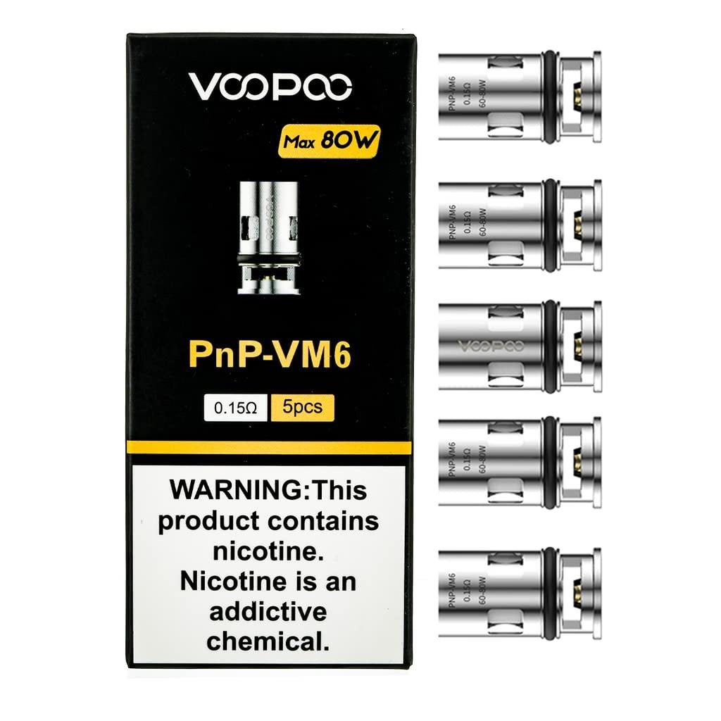 VooPoo PnP Series Replacement Coils India vape india smoke VooPoo PnP Series Replacement Coils India vape india smoke