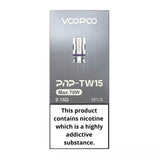 Voopoo PNP TW Replacement Coils TW20 0.2 TW30 0.3 TW15 0.15 For E60 | Drag 4 Kit