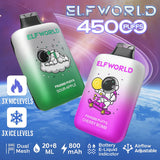 ELF WORLD 45000 PUFFS DISPOSABLE VAPE 101%