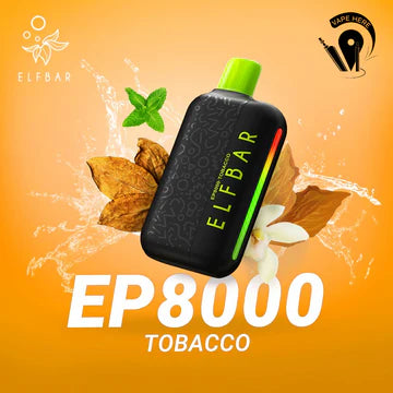 Elf Bar EP8000 PUFF Tobacco vape india smoke Elf Bar EP8000 PUFF Tobacco vape india smoke