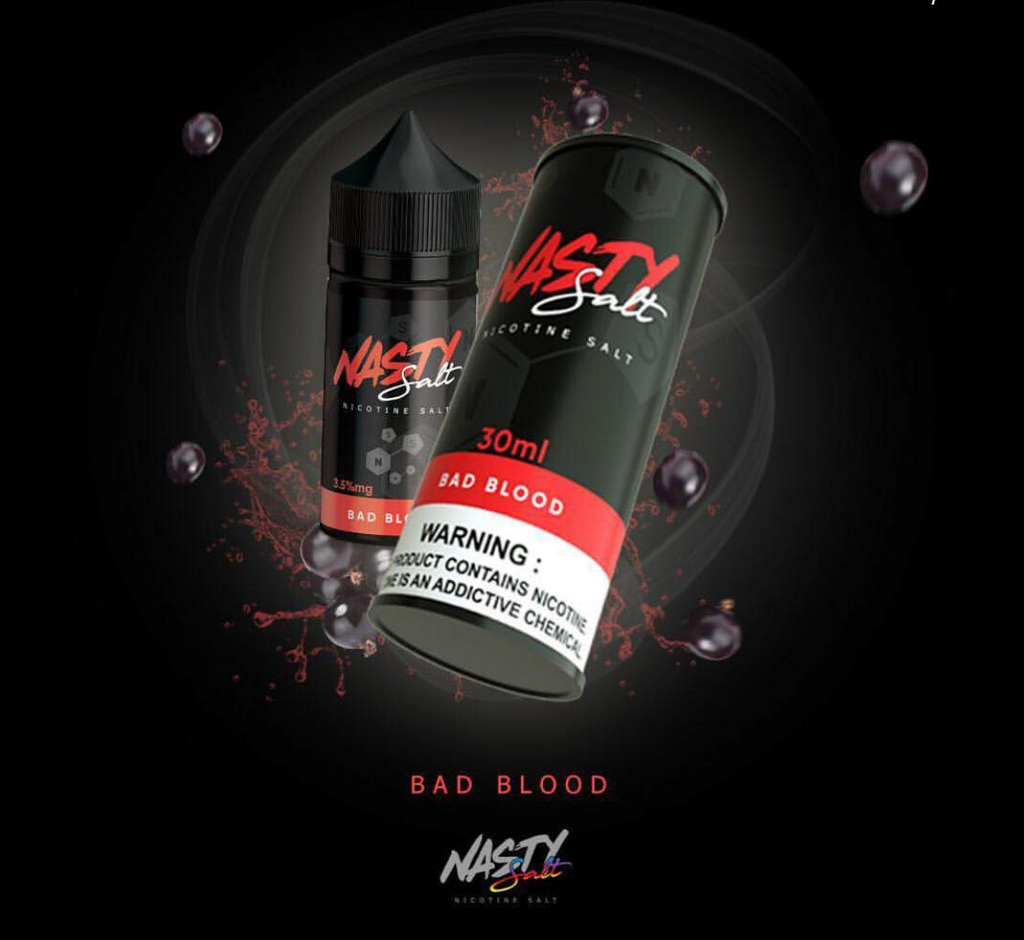 bad blood vape juice Nasty Bad Blood Nicotine Salt INDIA (50MG) – vape india smoke