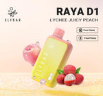 Elfbar Raya D1 – Lychee Juicy Peach 13000 Puff