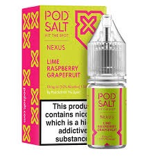 POD SALT Lime Raspberry Grapefruit – Nicotine Salt Best price 2025