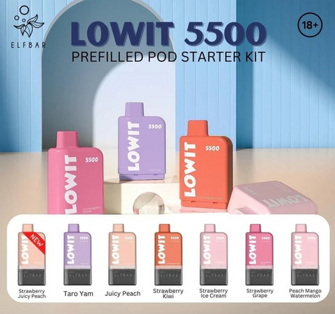 ELF BAR LOWIT 5500 STARTER KIT