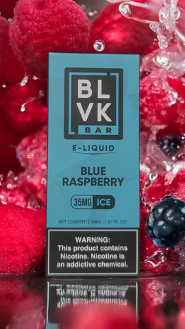 Blvk blue Raspberry ice 35 mg