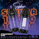 SUPBAR  10000PUFF RECHARCHARGEABLE INDIA