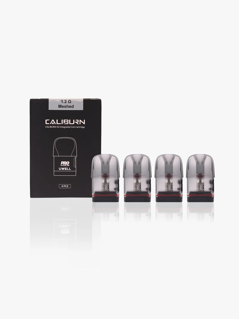 Uwell Caliburn G3 Pro Cartridge Uwell Caliburn G3 Cartridge 1.2 Ohm 4pcs/Pack vape india smoke Uwell Caliburn G3 Pro Cartridge Uwell Caliburn G3 Cartridge 1.2 Ohm 4pcs/Pack vape india smoke