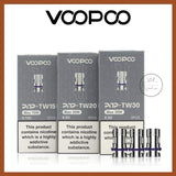 Voopoo PNP TW Replacement Coils TW20 0.2 TW30 0.3 TW15 0.15 For E60 | Drag 4 Kit