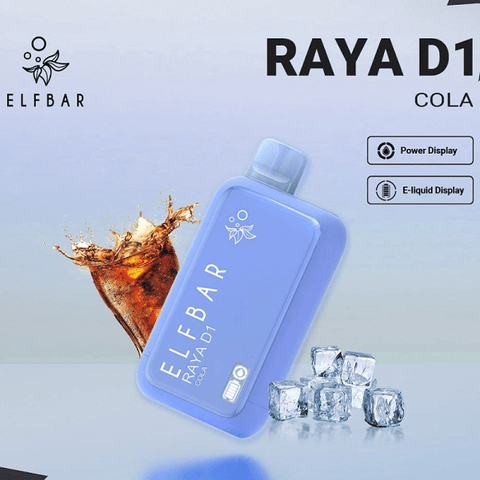 ELF BAR RAYA D1 DISPOSABLE POD DEVICE COLA 13000 PUFF