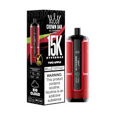 Al Fakher Crown Bar Hypermax 15K Disposable Vape vape india smoke Al Fakher Crown Bar Hypermax 15K Disposable Vape vape india smoke