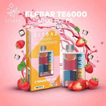 Elf bar strawberry ice TE6000 ORIGNAL |VAPE INDIA SMOKE |INDIA