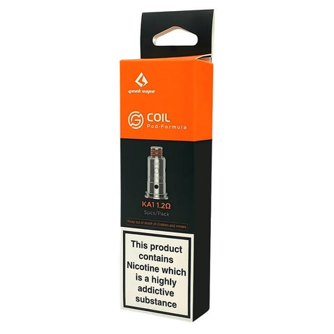 Geekvape G Coil ST for Wenax / Aegis Pod Kit KA1 1.2 / Mesh 0.6 INDIA vape india smoke Geekvape G Coil ST for Wenax / Aegis Pod Kit KA1 1.2 / Mesh 0.6 INDIA vape india smoke
