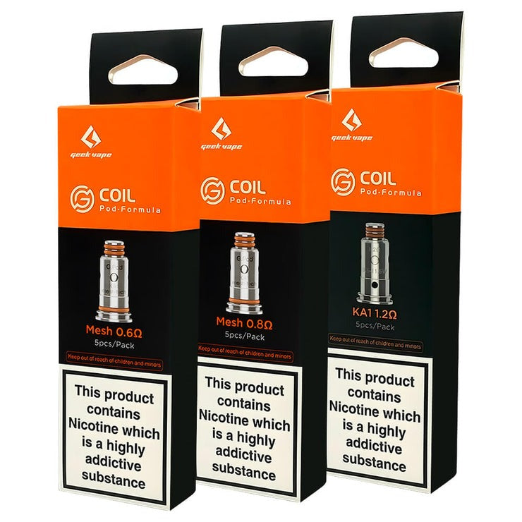 Geekvape G Coil ST for Wenax / Aegis Pod Kit KA1 1.2 / Mesh 0.6 INDIA vape india smoke Geekvape G Coil ST for Wenax / Aegis Pod Kit KA1 1.2 / Mesh 0.6 INDIA vape india smoke