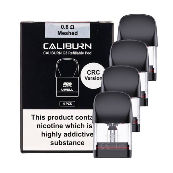 Uwell caliburn G3 0.6 ohm Original replacement pods| vape India smokes   vape india smoke