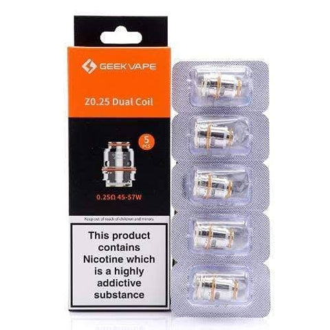 Greek Vape coils Z series 0.25 dual coils India