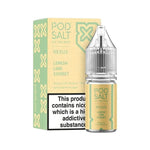 POD SALT Lemon Lime Sorbet – Nicotine Salt Best price 2025