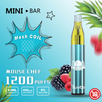 Yuoto Mini Bar Disposable Vape (50mg - 1200 Puffs)