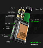 MDura Pro Kit - Tough and Smart Box Mod Kit by Wotofo MOD VAPE KIT