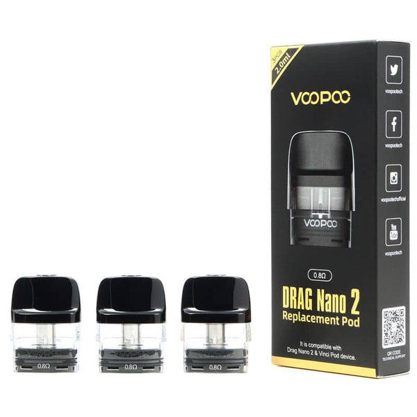 VOOPOO DRAG NANO 2 REPLACEMENT POD Original india vape india smoke VOOPOO DRAG NANO 2 REPLACEMENT POD Original india vape india smoke