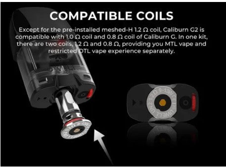 Uwell Caliburn G Replacement Coils 1 OHMS INDIA vape india smoke Uwell Caliburn G Replacement Coils 1 OHMS INDIA vape india smoke
