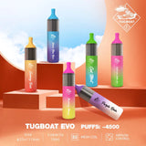 Tugboat EVO Disposable Vape  Device 4500 Puffs 850mAh india