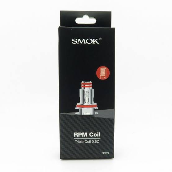 SMOK RPM 0.6 Ohm Triple Coils (5 Pack) India – vape india smoke